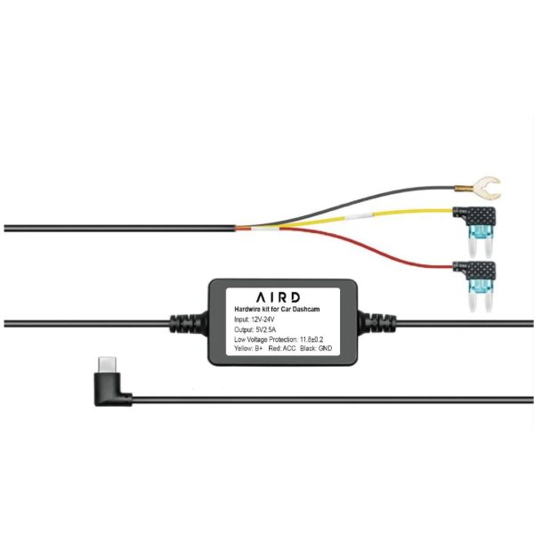 AIRD hard wire kit For Car Dashcam (NEO Only)